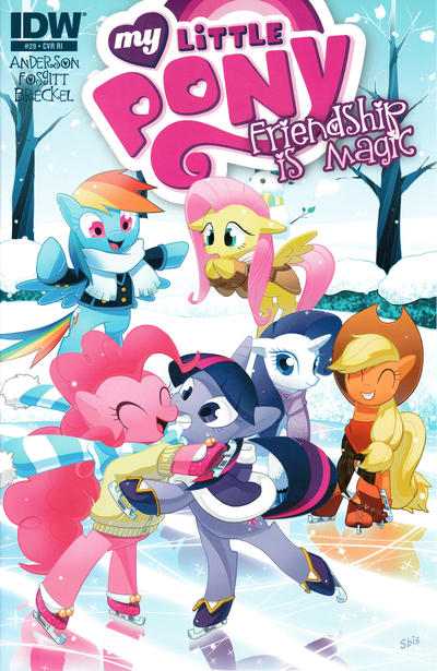 Cover for My Little Pony: Friendship Is Magic (IDW, 2012 series) #29 [Cover RI - S-Bis]