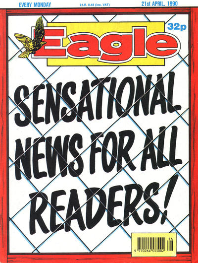 Cover for Eagle (IPC, 1982 series) #21 April 1990 [422]