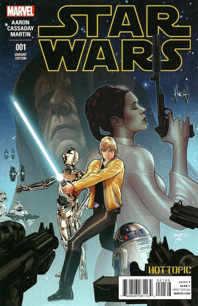Cover for Star Wars (Marvel, 2015 series) #1 [Hot Topic Exclusive Paul Renaud Variant]