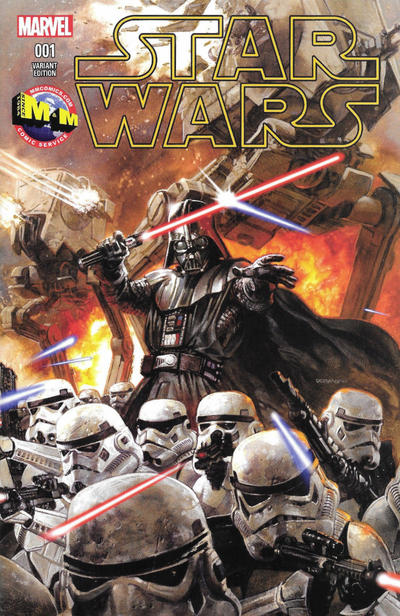 Cover for Star Wars (Marvel, 2015 series) #1 [M&M Comic Service Exclusive Dave Dorman Variant]