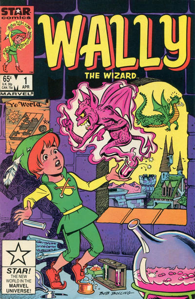 Cover for Wally the Wizard (Marvel, 1985 series) #1 [Direct]