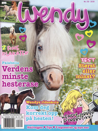 Cover for Wendy (Hjemmet / Egmont, 1994 series) #9/2015
