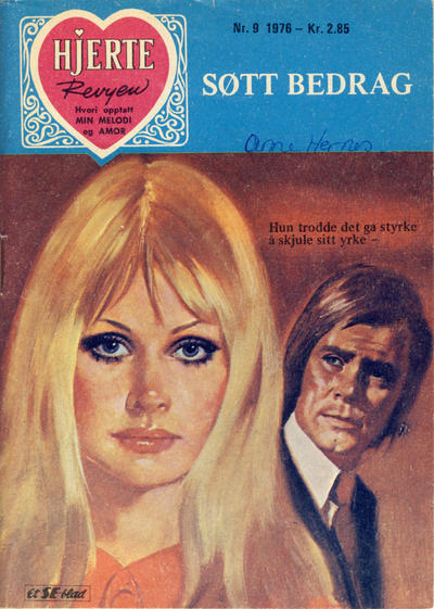 Cover for Hjerterevyen (Serieforlaget / Se-Bladene / Stabenfeldt, 1960 series) #9/1976