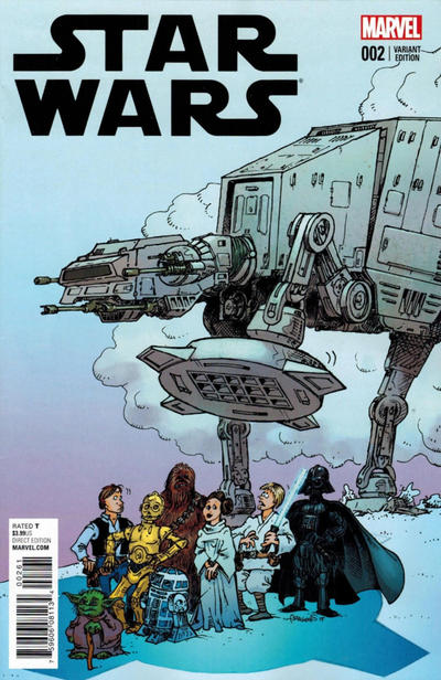 Cover for Star Wars (Marvel, 2015 series) #2 [Sergio Aragonés Variant]