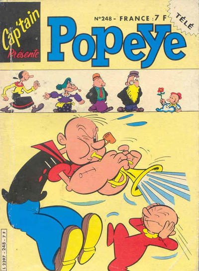 Cover for Cap'tain Présente Popeye (Greantori, 1982 series) #248