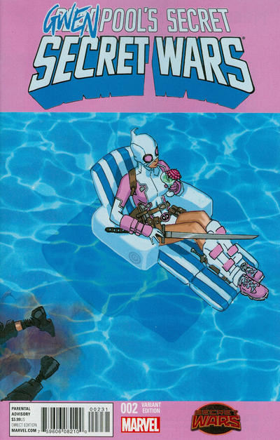 Cover for Deadpool's Secret Secret Wars (Marvel, 2015 series) #2 [Chris Bachalo Gwenpool Variant]