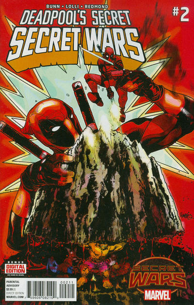 Cover for Deadpool's Secret Secret Wars (Marvel, 2015 series) #2