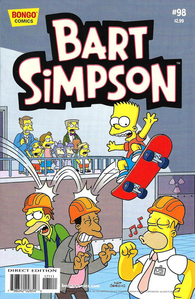 Cover for Simpsons Comics Presents Bart Simpson (Bongo, 2000 series) #98