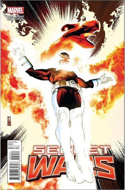 Cover for Secret Wars (Marvel, 2015 series) #4 [Tomm Coker]