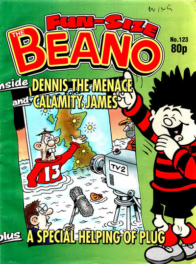 Cover for Fun-Size Beano (D.C. Thomson, 1997 series) #123
