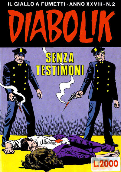 Cover for Diabolik (Astorina, 1962 series) #v28#2