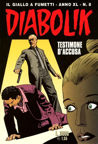 Cover for Diabolik (Astorina, 1962 series) #v40#8