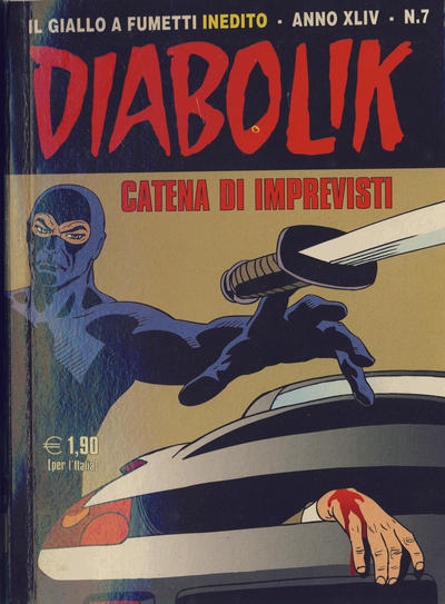 Cover for Diabolik (Astorina, 1962 series) #v44#7