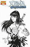Cover for Xena (Dynamite Entertainment, 2006 series) #1 [Incentive Sketch Cover]