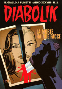 Cover Thumbnail for Diabolik (Astorina, 1962 series) #v38#2 [624] - La morte ha due facce