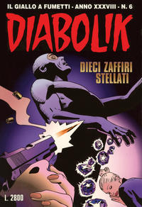 Cover Thumbnail for Diabolik (Astorina, 1962 series) #v38#6 [628] - Dieci zaffiri stellati