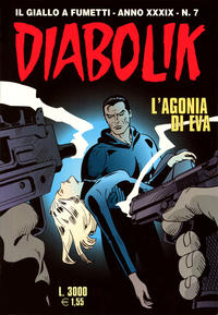 Cover Thumbnail for Diabolik (Astorina, 1962 series) #v39#7 [641] - L'agonia di Eva