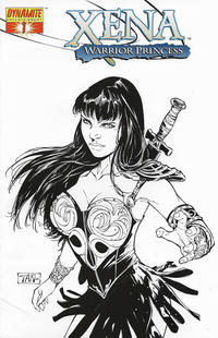 Cover Thumbnail for Xena (Dynamite Entertainment, 2006 series) #1 [Incentive Sketch Cover]