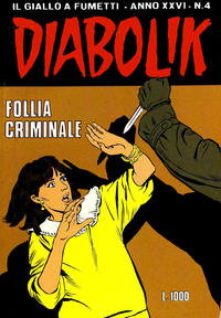 Cover Thumbnail for Diabolik (Astorina, 1962 series) #v26#4