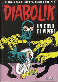 Cover Thumbnail for Diabolik (Astorina, 1962 series) #v31#6