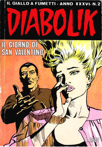 Cover Thumbnail for Diabolik (Astorina, 1962 series) #v36#2 [600] - Il giorno di San Valentino