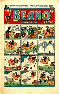 Cover Thumbnail for The Beano Comic (D.C. Thomson, 1938 series) #345