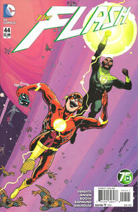 Cover Thumbnail for The Flash (DC, 2011 series) #44 [Green Lantern 75th Anniversary Cover]