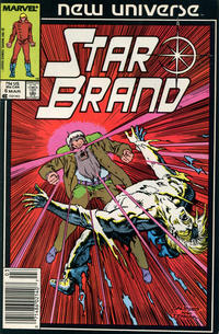 Cover Thumbnail for Star Brand (Marvel, 1986 series) #6 [Newsstand]