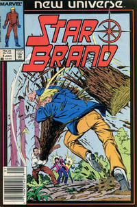 Cover Thumbnail for Star Brand (Marvel, 1986 series) #4 [Newsstand]
