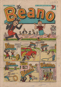 Cover Thumbnail for The Beano (D.C. Thomson, 1950 series) #1292