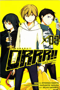Cover Thumbnail for Durarara!! Kokinzoku-Hen (Yen Press, 2014 series) #3