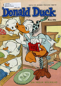 Cover Thumbnail for Donald Duck (Oberon, 1972 series) #6/1990