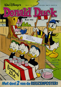 Cover Thumbnail for Donald Duck (Geïllustreerde Pers, 1990 series) #31/1990