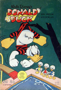 Cover Thumbnail for Donald Duck (Geïllustreerde Pers, 1952 series) #36/1955