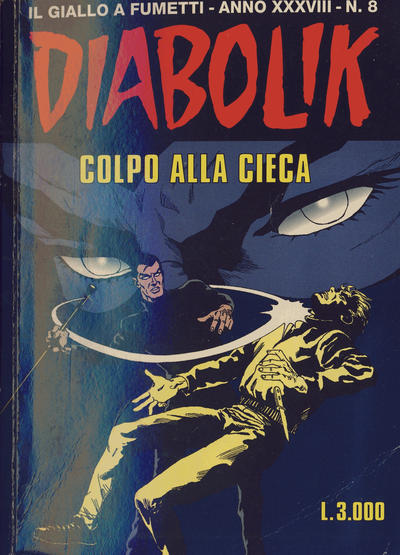 Cover for Diabolik (Astorina, 1962 series) #v38#8