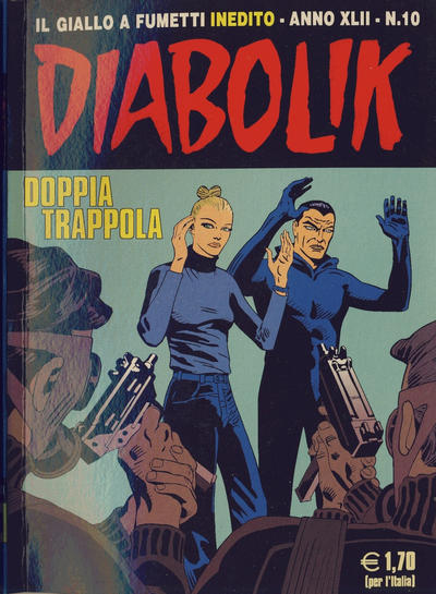 Cover for Diabolik (Astorina, 1962 series) #v42#10 - Doppia trappola