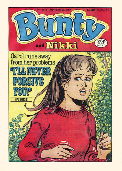 Cover for Bunty (D.C. Thomson, 1958 series) #1654
