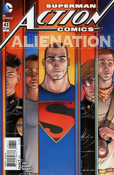 Cover for Action Comics (DC, 2011 series) #43 [Direct Sales]