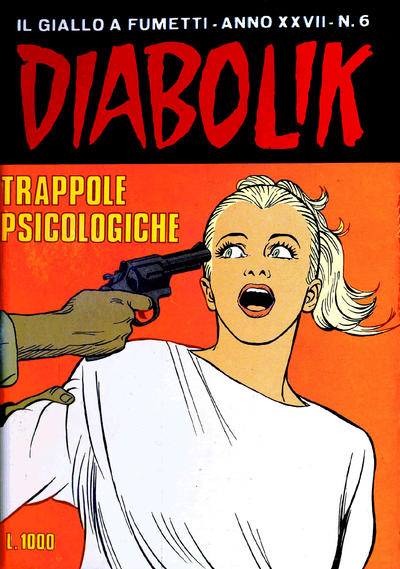 Cover for Diabolik (Astorina, 1962 series) #v27#6