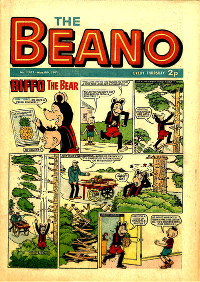 Cover for The Beano (D.C. Thomson, 1950 series) #1503