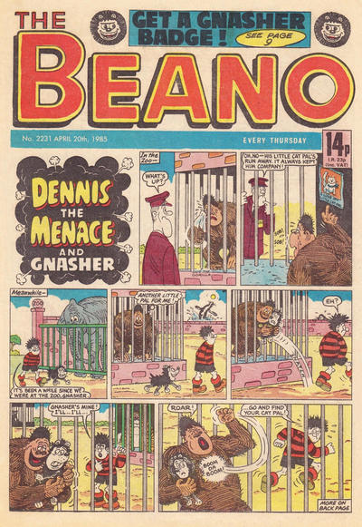 Cover for The Beano (D.C. Thomson, 1950 series) #2231