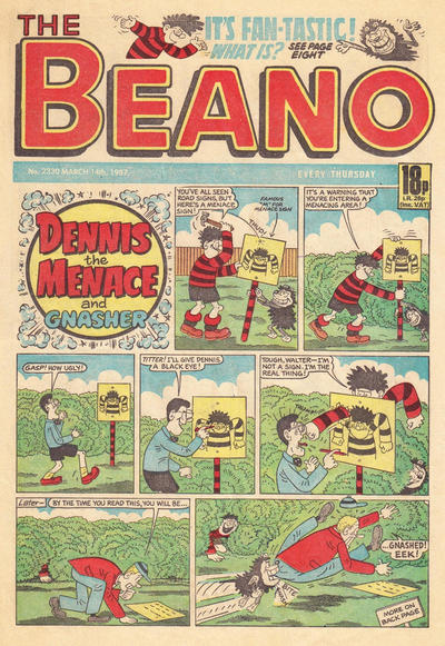 Cover for The Beano (D.C. Thomson, 1950 series) #2330