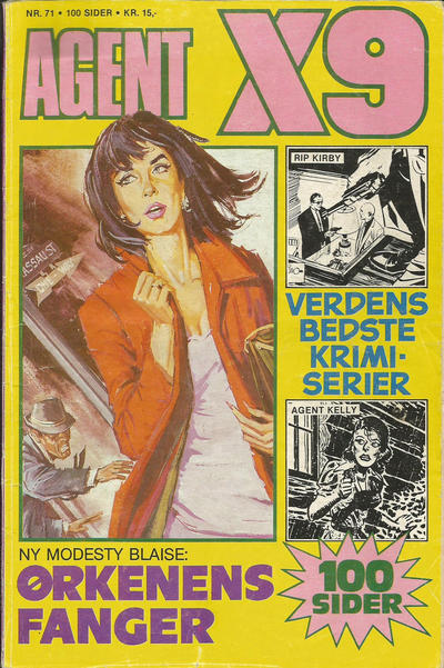 Cover for Agent X9 (Interpresse, 1976 series) #71