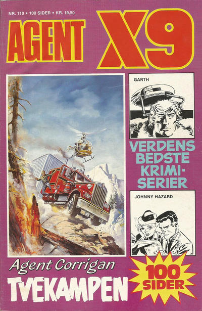 Cover for Agent X9 (Interpresse, 1976 series) #110