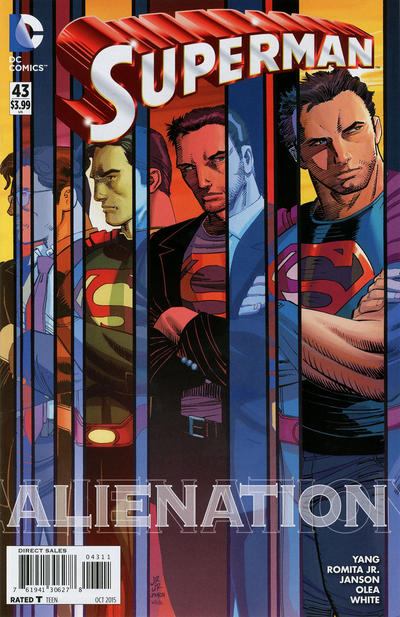 Cover for Superman (DC, 2011 series) #43