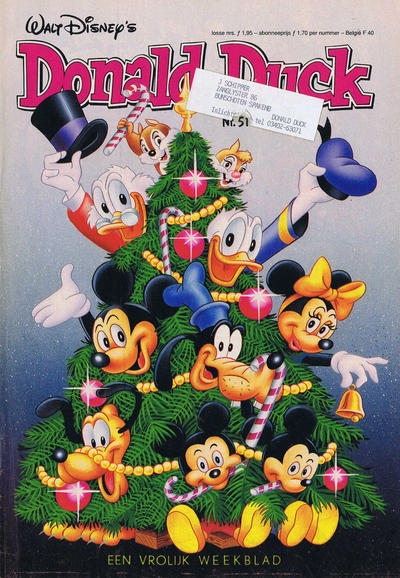 Cover for Donald Duck (Geïllustreerde Pers, 1990 series) #51/1990