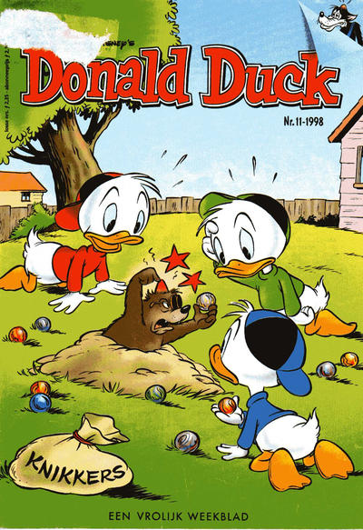 Cover for Donald Duck (VNU Tijdschriften, 1998 series) #11/1998