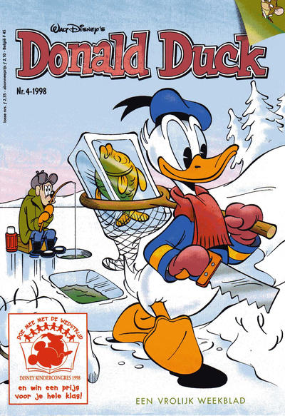 Cover for Donald Duck (Geïllustreerde Pers, 1990 series) #4/1998