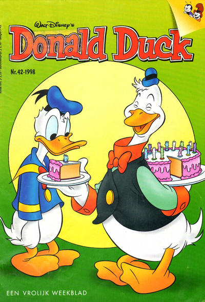 Cover for Donald Duck (VNU Tijdschriften, 1998 series) #42/1998