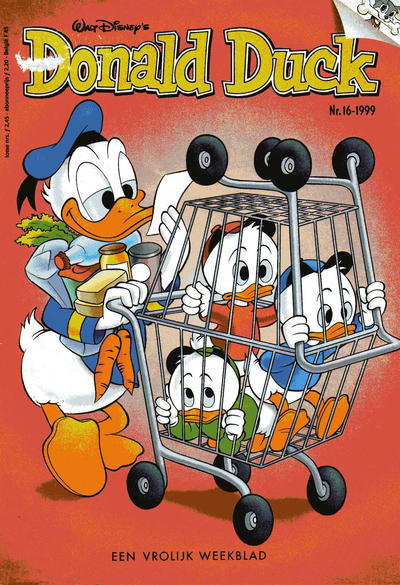 Cover for Donald Duck (VNU Tijdschriften, 1998 series) #16/1999